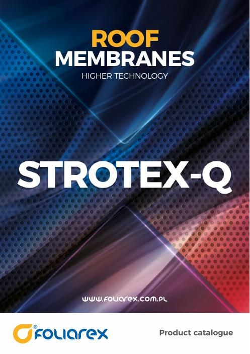 STROTEX-Q roofing membranes catalogue (EN)